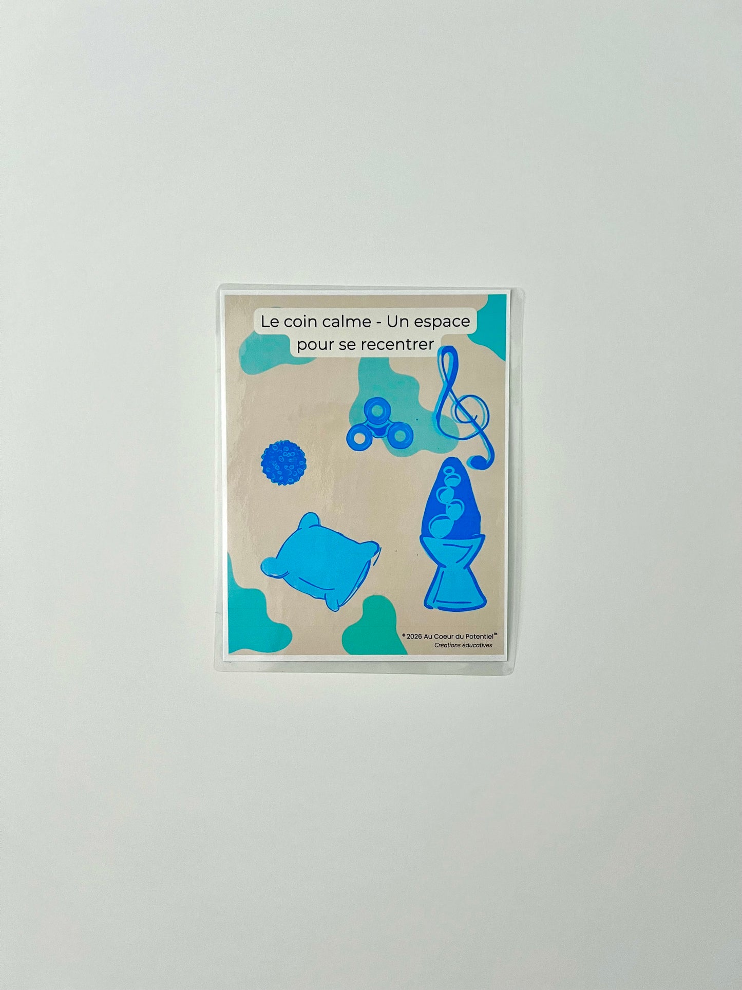 Affiche et guide d'utilisation - Le Coin Calme