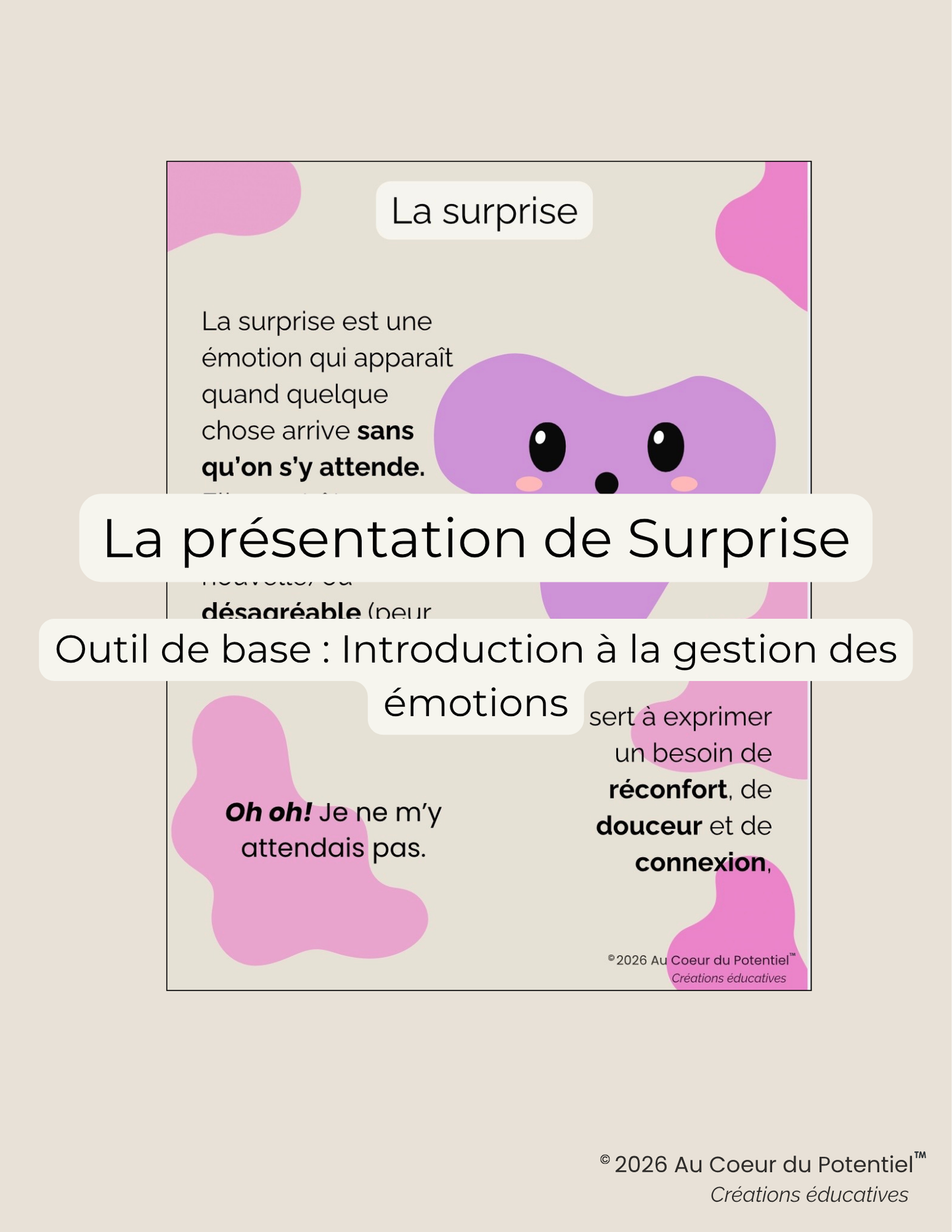 Affiche : La Surprise (Oh!)