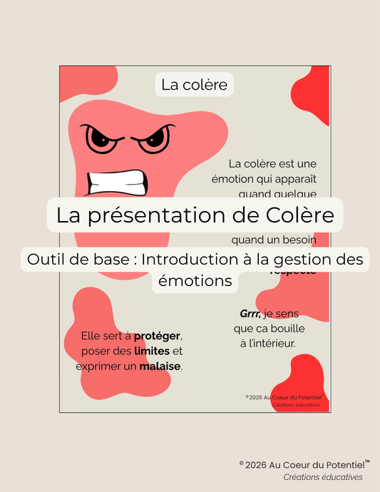 Affiche : La Colère (Grrr)