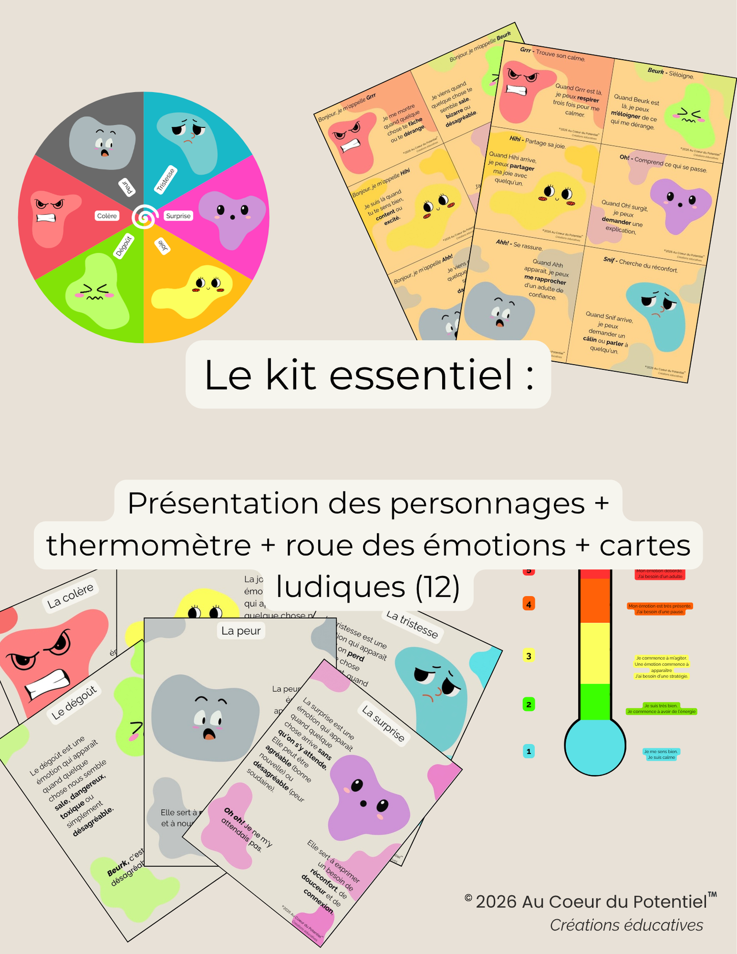 Le kit essentiel sur les émotions de base