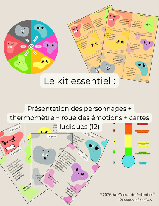 Le kit essentiel sur les émotions de base