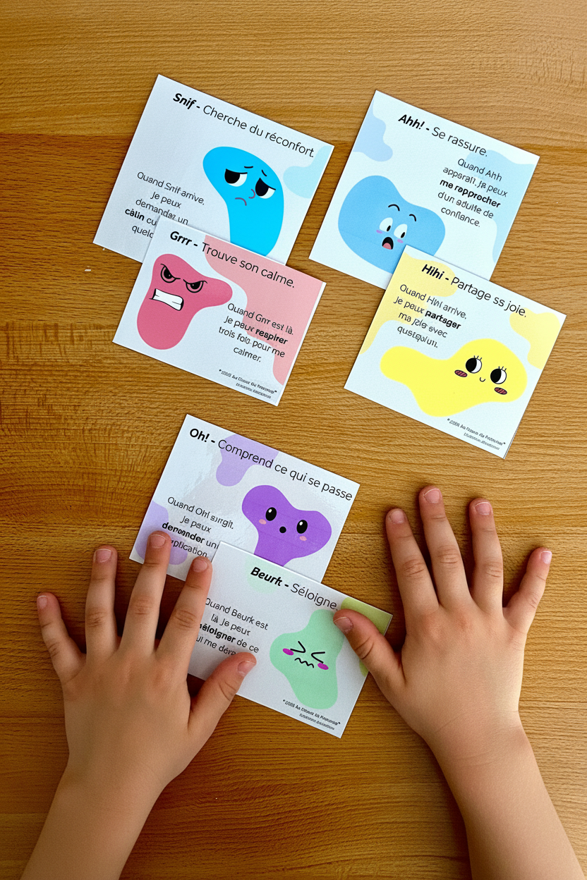 Cartes émotions - mise en situation